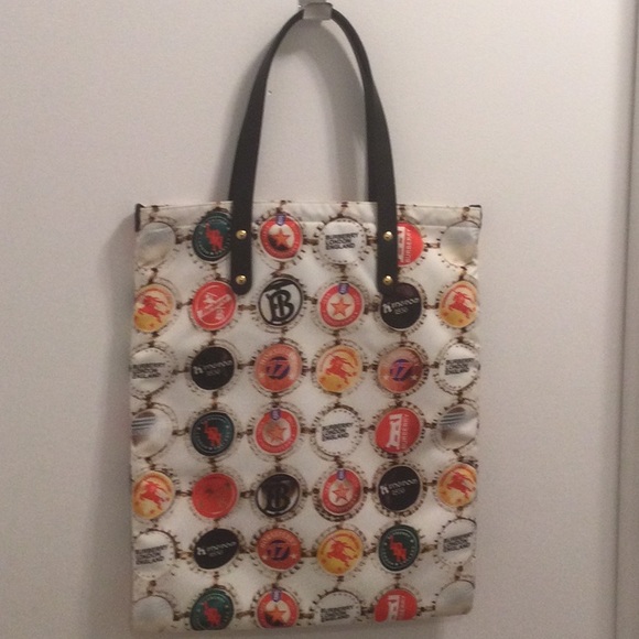 Burberry flat vinyl tote bag - Picture 1 of 9